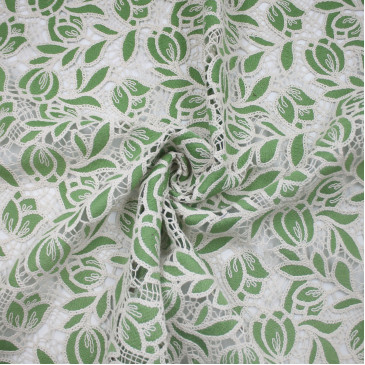 Ткань для шитья макраме зеленое Ткань для шитья макраме зеленое