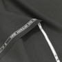 Костюмная черная ткань из шерсти Италия Костюмная черная ткань из шерсти Италия