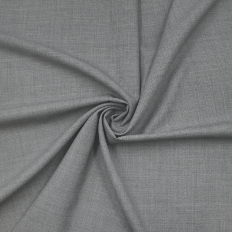 Костюмная ткань серого цвета