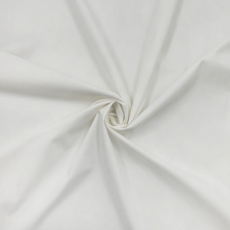 Костюмная ткань молочного цвета из поливискозы Костюмная ткань молочного цвета из поливискозы
