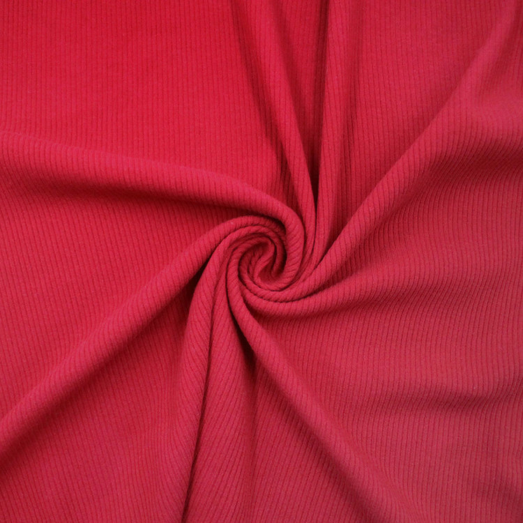 Трикотажная ткань бордовая Трикотажная ткань бордовая