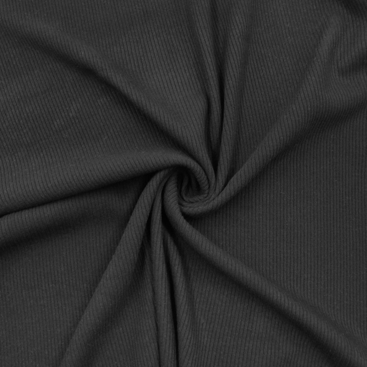 Трикотажная черная ткань Трикотажная черная ткань