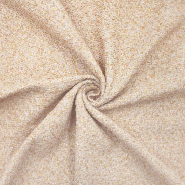 Костюмная бежево-розовая ткань Шанель