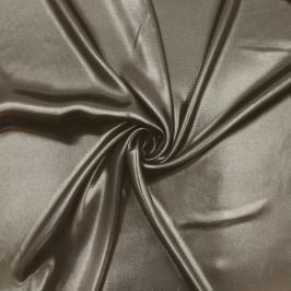 Искусственный шелк черно-бронзового цвета