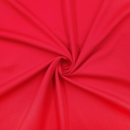 Ткань трикотажная Джерси красного цвета