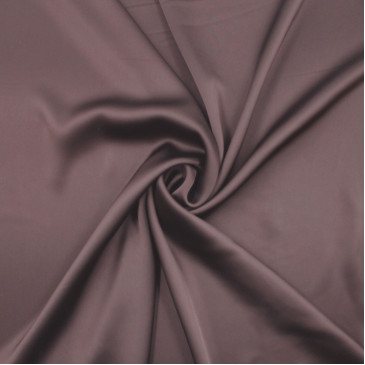 Ткань атласная темно-коричневая