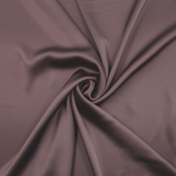 Ткань атласная темно-коричневая Ткань атласная темно-коричневая