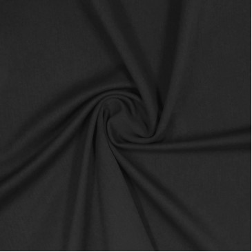 Костюмная ткань из поливискозы черная
