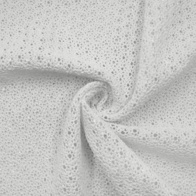 Макраме ткань белая Макраме ткань белая