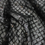 Сетка черная с пайетками Сетка черная с пайетками