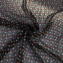 Ткань шифон крэш в цветы Ткань шифон крэш в цветы