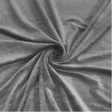 Мех искусственный серый