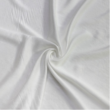 Крепдешин молочный