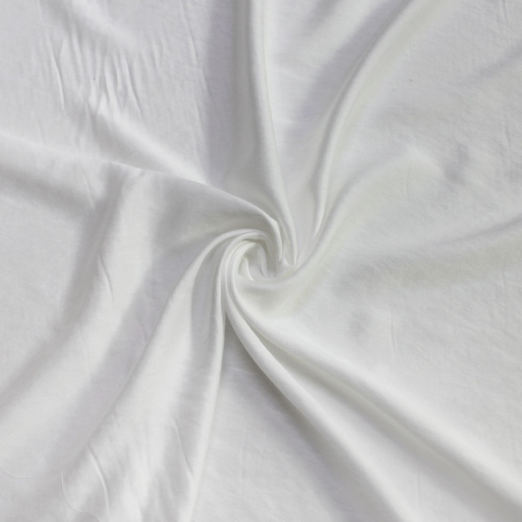 Крепдешин молочный