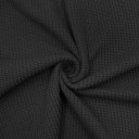 Трикотаж вязаный черный Трикотаж вязаный черный