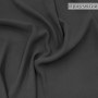 Костюмная черная ткань 