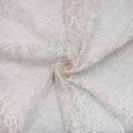 Кружевная ткань пудрового цвета Кружевная ткань пудрового цвета