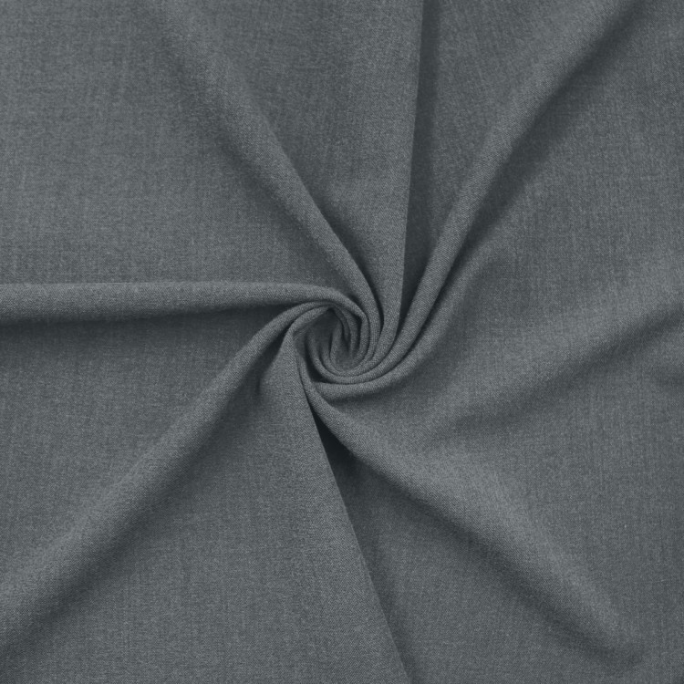 Костюмная поливискозная ткань темно-серого цвета Костюмная поливискозная ткань темно-серого цвета