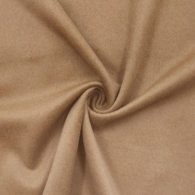 Пальтовая ткань песочного цвета