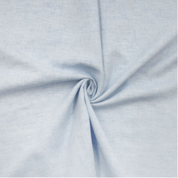 Ткань натуральная голубая