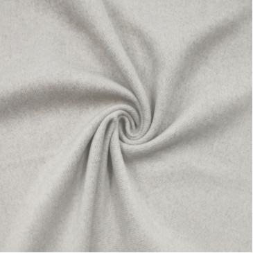 Пальтовая ткань "диагональ" овсяного цвета 