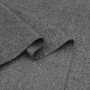 Пальтовая ткань темно-серая "диагональ"