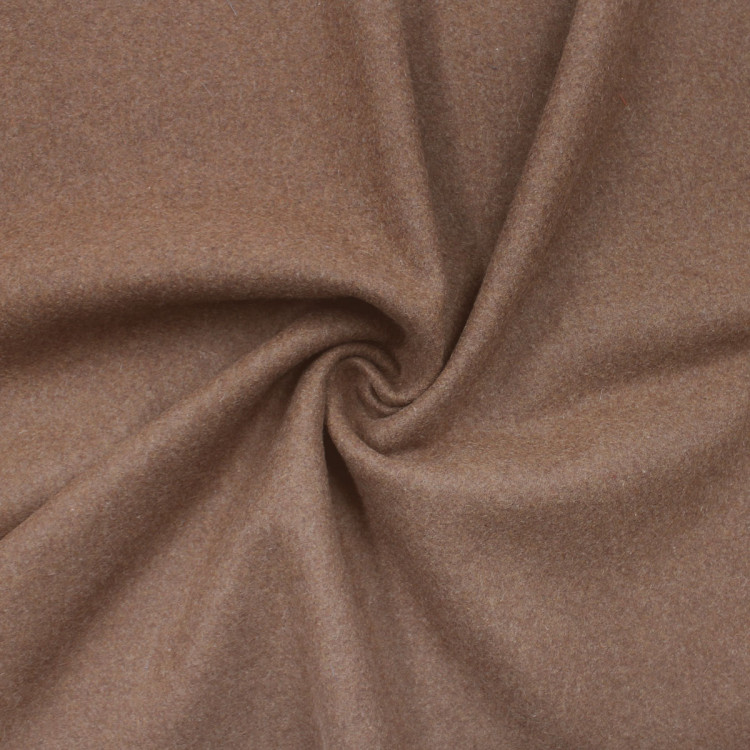 Пальтовая ткань карамельного цвета