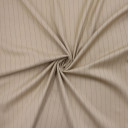 Костюмная ткань бежевая в полоску Костюмная ткань бежевая в полоску