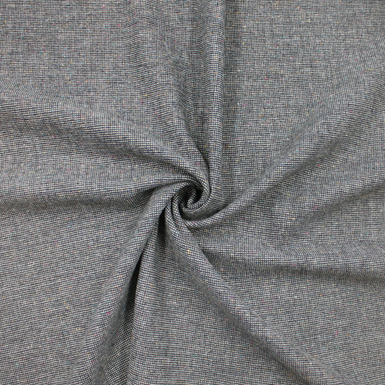 Твид костюмный серый