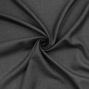 Костюмная полушерстяная ткань черного цвета