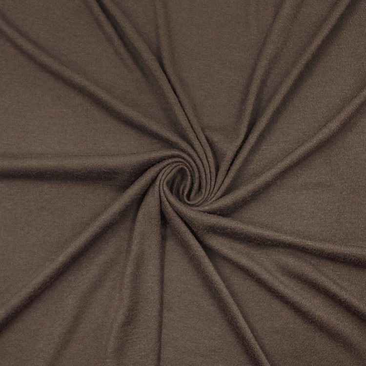 Трикотажное полотно шоколадного цвета Трикотажное полотно шоколадного цвета
