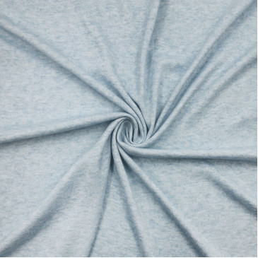 Трикотажное полотно голубое