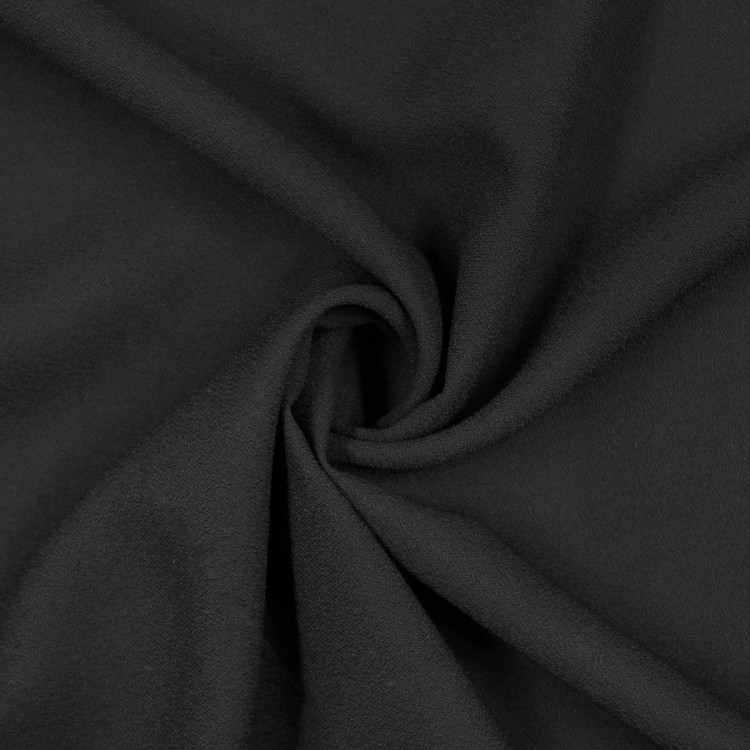 Креп черного цвета