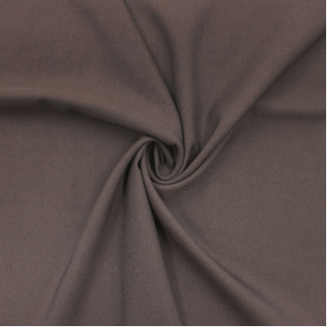 Костюмная полушерстяная ткань шоколадного цвета