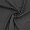 Костюмная черная полушерстяная ткань 