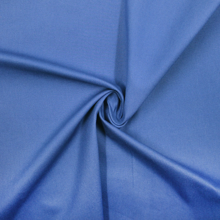 Ткань рубашечная твил василькового цвета Ткань рубашечная твил василькового цвета