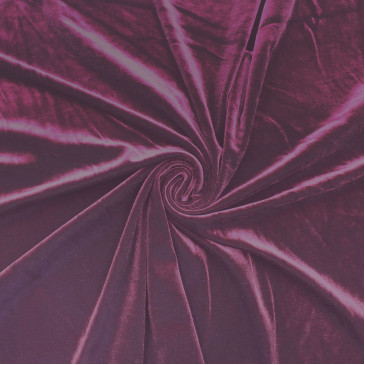 Бархатная ткань цвета бургунди