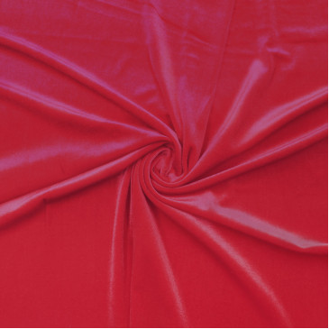 Ткань красная бархат