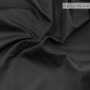 Плащевая ткань черная дублированная