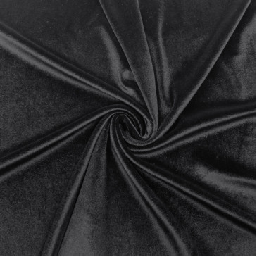 Бархат черного цвета