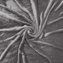 Бархатная ткань серая