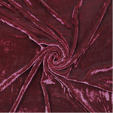 Бархатная ткань сливового цвета