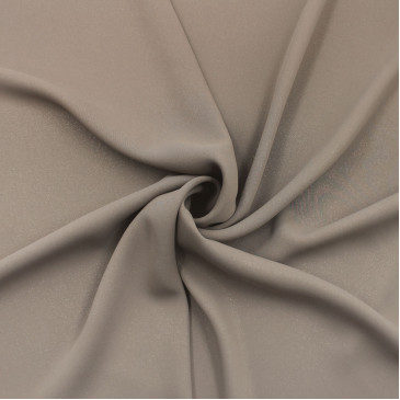 Ткань цвета капучино креп