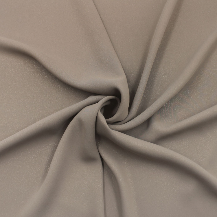 Ткань цвета капучино креп