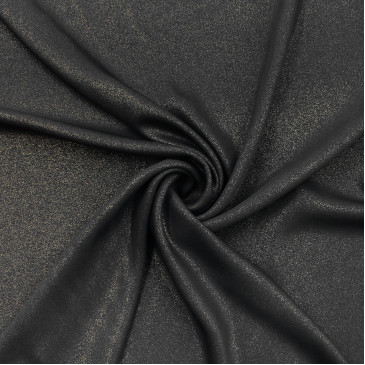Ткань черного цвета креп