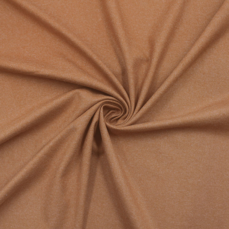 Костюмная фланель охрового цвета