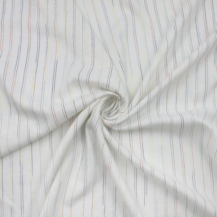 Ткань рубашечная из льна и вискозы Ткань рубашечная из льна и вискозы