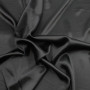 Атласная ткань черная