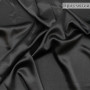 Атласная ткань черная