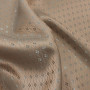 Подкладочная ткань жаккардовая бежевая